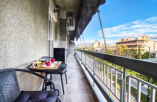 Athens City Centre Apartment | Gazi apartment with Acropolis views