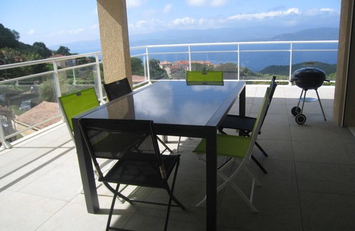 Belvedere-Campomoro Apartment | GD T3 NEW with TERRACE of 70 M² SEA VIEW