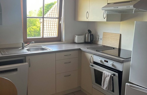 Kehl Apartment | Gemütliche Dachwohnung in Mühle mit Blick auf Wald und Wiesen. Strasbourg 15 Min