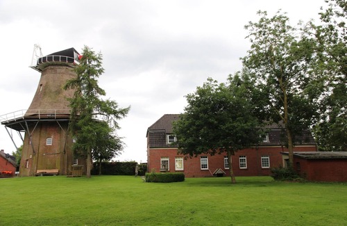 Uttum Apartment | Gemütliche Erdgeschosswohnung im Müllerhaus der Uttumer Mühle