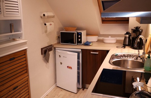 Hosterwitz Apartment | Gemütliche Ferienwohnung mit Offenen Dachbalken Klimaanlage
