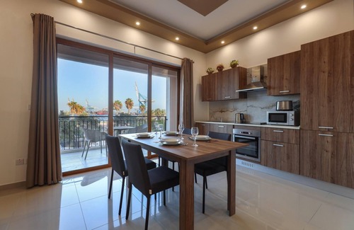 Birzebbuga Apartment | Gem Beachfront Apt With Amazing Bay and Sea Views