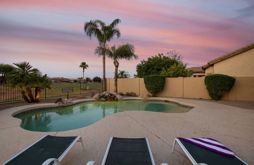 Greenfield Lakes House | Gilbert Oasis on a Golf Course