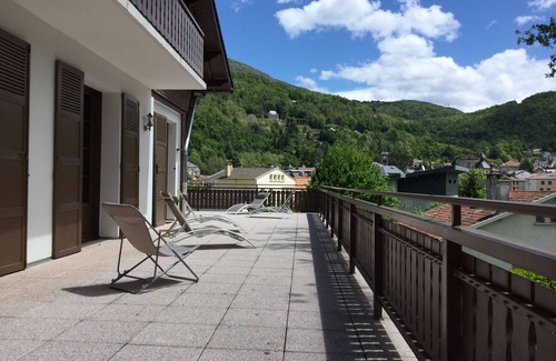 Ax-les-Thermes Apartment | GITE 4* 300m village terrace 100 m²sauna private parking wifi sports room