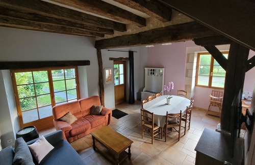 Chedigny House | Gite 4* Lys near Beauval/Chenonceau/Tours heated indoor pool