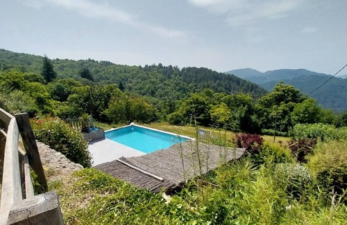 Blaunac House | Gite 6 people in a stone farmhouse, swimming pool, property 10Ha, panoramic view