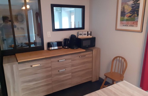 Verrieres-de-Joux Apartment | Gîte des Hauts Sapins 4* - 6 pers. An ideal location and a soothing atmosphere.