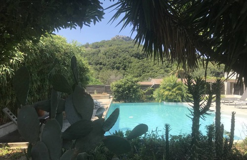 Patrimonio Apartment | Gîte for 2 in St Florent Patrimonio with swimming pool, malocationencorse