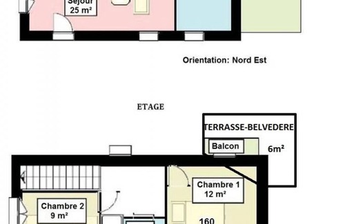 Sainte-Suzanne-and-Chammes House | Gite Sainte-Suzanne-et-Chammes, 2 bedrooms, 4 persons