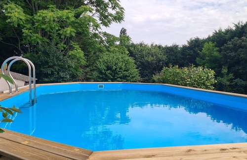 La Chapelle-Pouilloux House | Gîte La Grange - Full Comfort with Pool, Playground and Bicycles in La Chapelle-Pouilloux