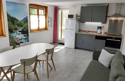 Foncine-le-Haut Apartment | Gîte n ° 829 Haut-Jura with Spa and sauna, classified 3 stars