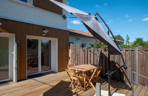 Pujaudran Cottage | Gîte Occitanie, 2 rooms, air-conditioned with terrace for 1 to 3 people - shared outdoor swimming pool