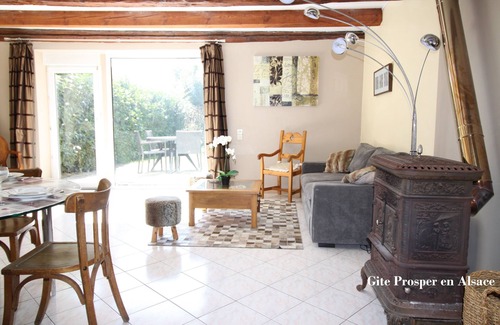 Munwiller House | Gite Prosper 15 minutes from Colmar and Mulhouse, sleeps 7, garden, SPA