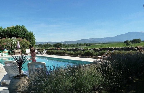 Mazan House | Gite Tourelle: delightful stone cottage in a quiet area surrounded by vines