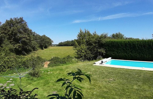 Lussac-Les-Eglises Cottage | Gite with private heated pool in tranquil rural location