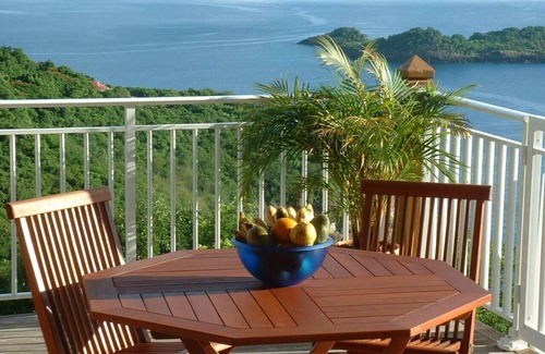 Malendure Cottage | GITES LA MARLYSE, Exceptional view of the Caribbean Sea