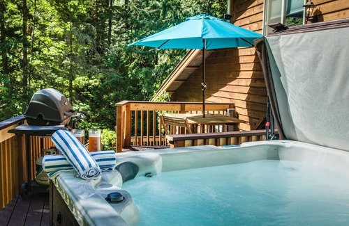 Glacier Cabin | Glacier Hideaway - Mt. Baker Cabin - AC, Hot Tub, BBQ, WiFi, EV