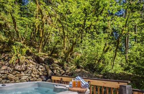 Glacier Cabin | Glacier Hideaway - Mt. Baker Cabin - AC, Hot Tub, BBQ, WiFi, EV