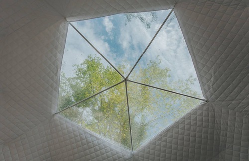 Cherry Log House | Glamp Blue Ridge - Dome 1, Betty. Escape to a dome on the falls