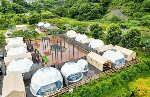 Yamakita Hotel | Glamping dome tent with toilet and semiopenair bath no meals plan/Ashigarakamigun Kanagawa