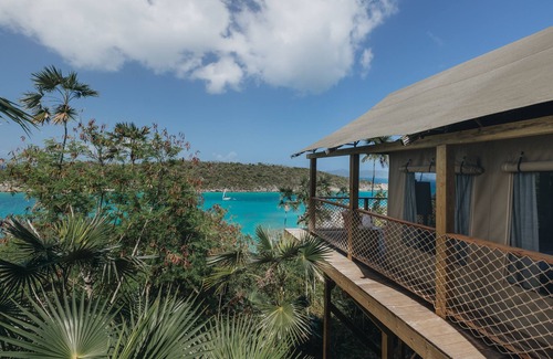 Estate Lovango Cay Resort | Glamping Duo - Private Island Resort - 10 Minutes From St. John