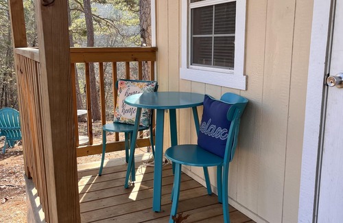 Eureka Springs Cabin | Glamping Getaway - Tiny home on 143 acres of beauty!