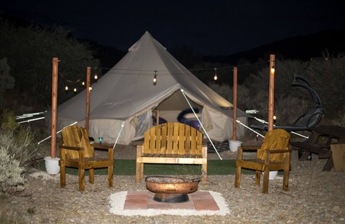Mount Charleston RV Rental | Glamping Tent High Roller