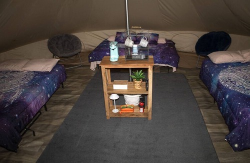 Mount Charleston RV Rental | Glamping Tent High Roller