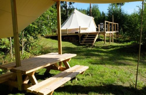 Strombacka Other | Glamping tent in a forest, lake view