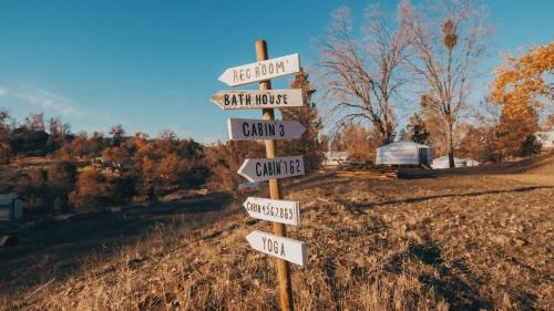 Dunlap House | Glamping yurt at Sequoia Highland Camp