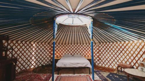 Dunlap House | Glamping yurt at Sequoia Highland Camp