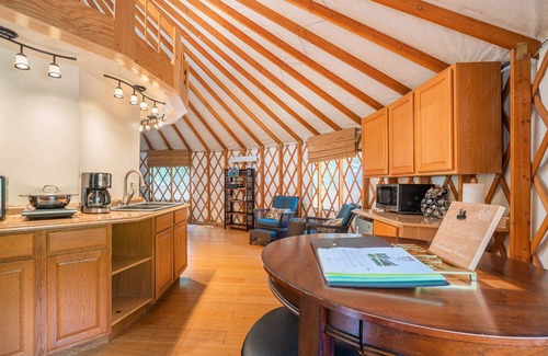 Big Bar House | Glamping Yurt at the Strawhouse