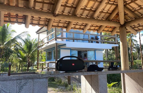 Itacare House | Glass lacquer! Jacuzzi on the sand with gourmet area!