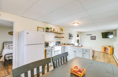 Glenburn Apartment | Glenburn Getaway w/Fire Pit: Near Trails!