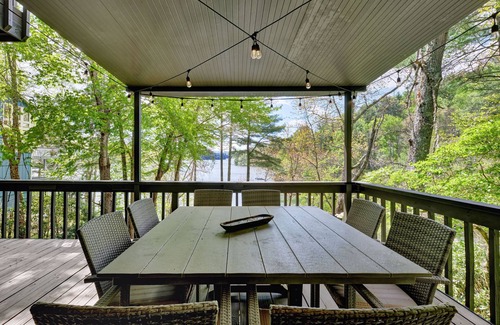 Cullowhee House | Glenside at the Point - Lake Front Home With a Private Dock and Plenty of Outdoor Space