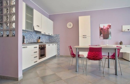 Capo d'Orlando Apartment | Glicine - 2-bedroom apartment with large panoramic sea view terrace and pool in the garden