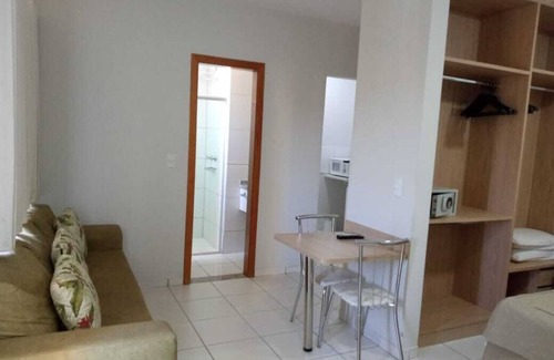 Caldas Novas RV Rental | Goldem Dolphin Expres Apt with 24-hour indoor water park