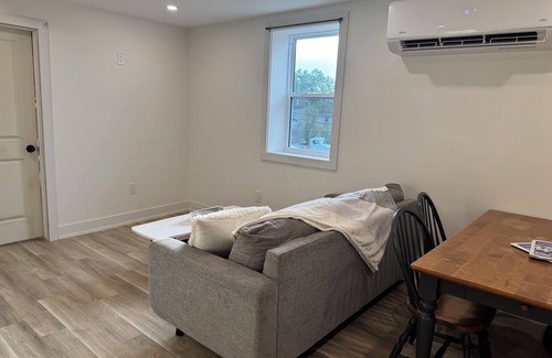 Harwich Apartment | Golden Acre Suites | 2BR Downtown w/Exposed Brick & Retro Retreat