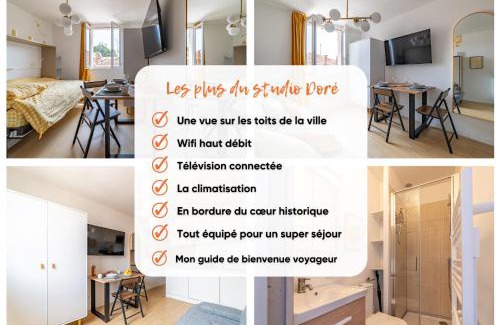 Faubourg Apartment | Golden Studio - View & Provençal Charm