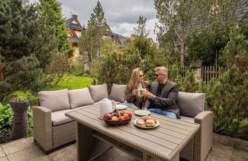 Koscielisko Villa | Golden Villa Zakopane Jacuzzi - Grill - Taras z Widokiem - Prywatny Ogród