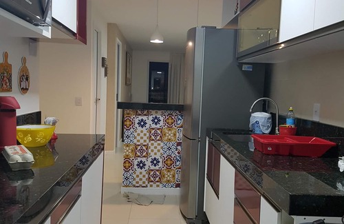 Porto das Dunas Apartment | GOLF VILLE Luxury 115m apartment, sea and country views, spring, 3 suites and toilet