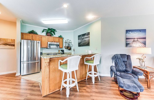 Sea Trail Condo | Golfer's Oasis 1 Mi to Ocean: River Creek II Condo