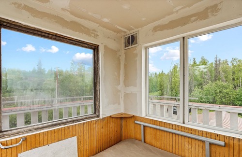 Knik-Fairview House | Goose Bay Hideaway - Gorgeous mountain views with 300' of Cook Inlet water front