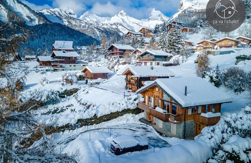 Ovronnaz Ski Chalet | Gorgeous Chalet l'Eden fully renovated close to the baths