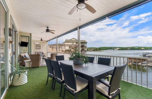 Shawnee Bend Condo | Gorgeous Condo in Quiet Complex with Huge Screened Deck & Amazing View!