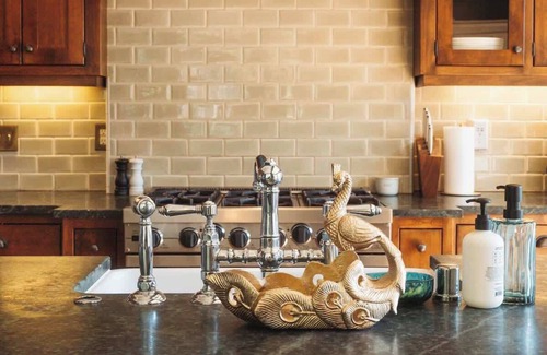 Golden Hill House | Gorgeous Eccentric Family Home with Cowboy Pool