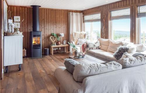 Sjusjoen House | Gorgeous Home In Sjusjøen With Wifi