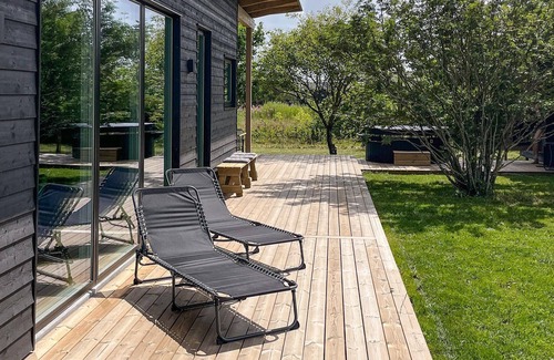 Skaven Strand House | Gorgeous home in Tarm with sauna