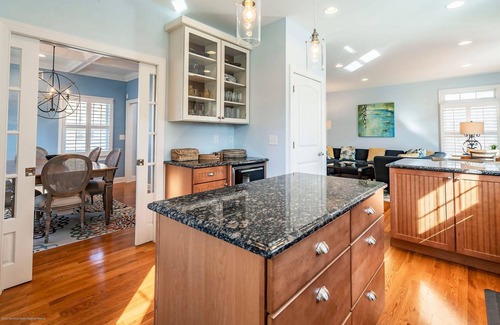 Spring Lake House | Gorgeous Home, Lake Views and 2 Blocks from Beach and Pool!