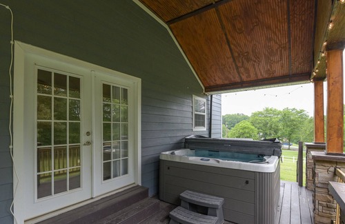 Arden House | Gorgeous home with hot tub steps from the river and minutes to downtown AVL!